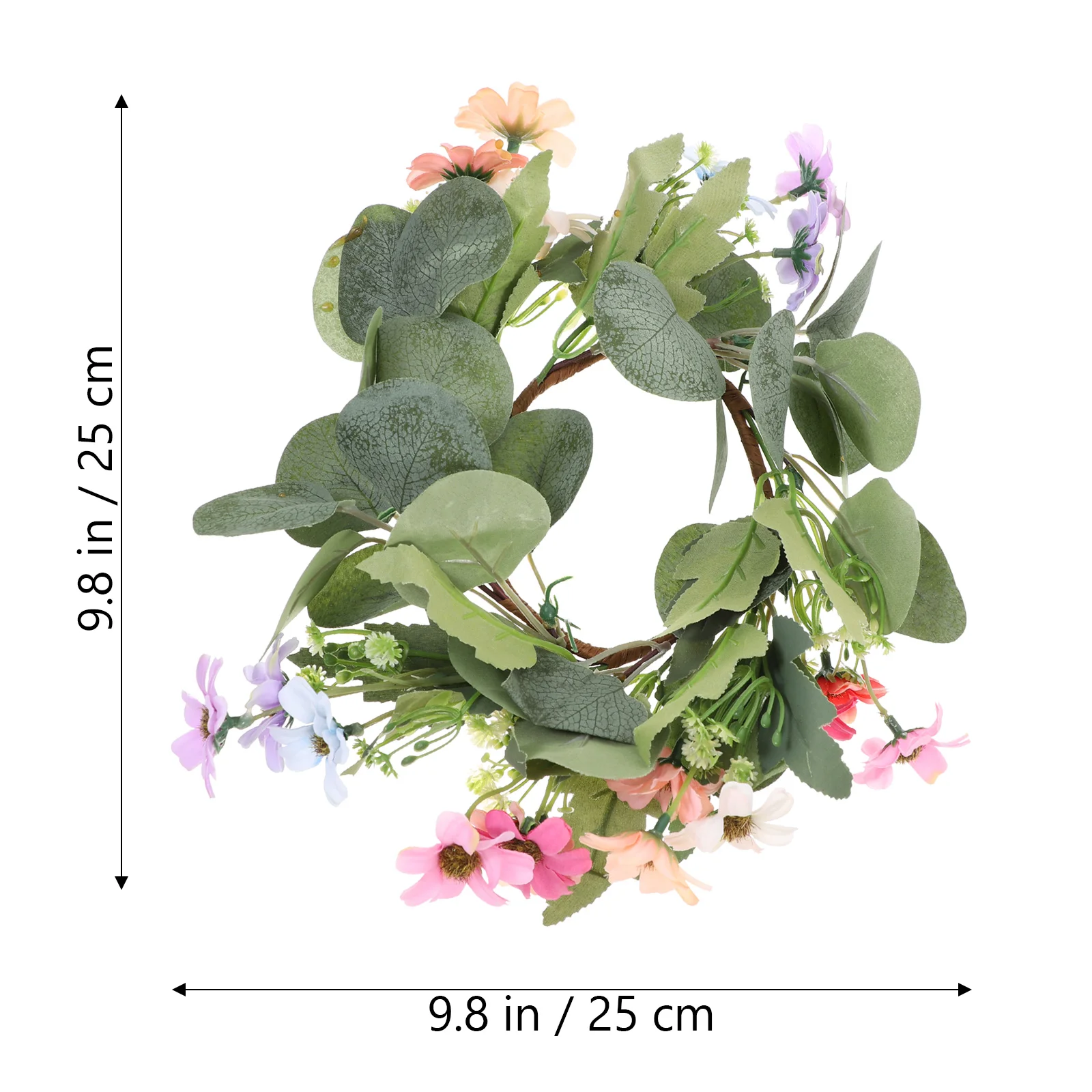 

Beautiful Floral Large Eucalyptus Wreath Door Garland Window Wreath Eucalyptus Door Wreath