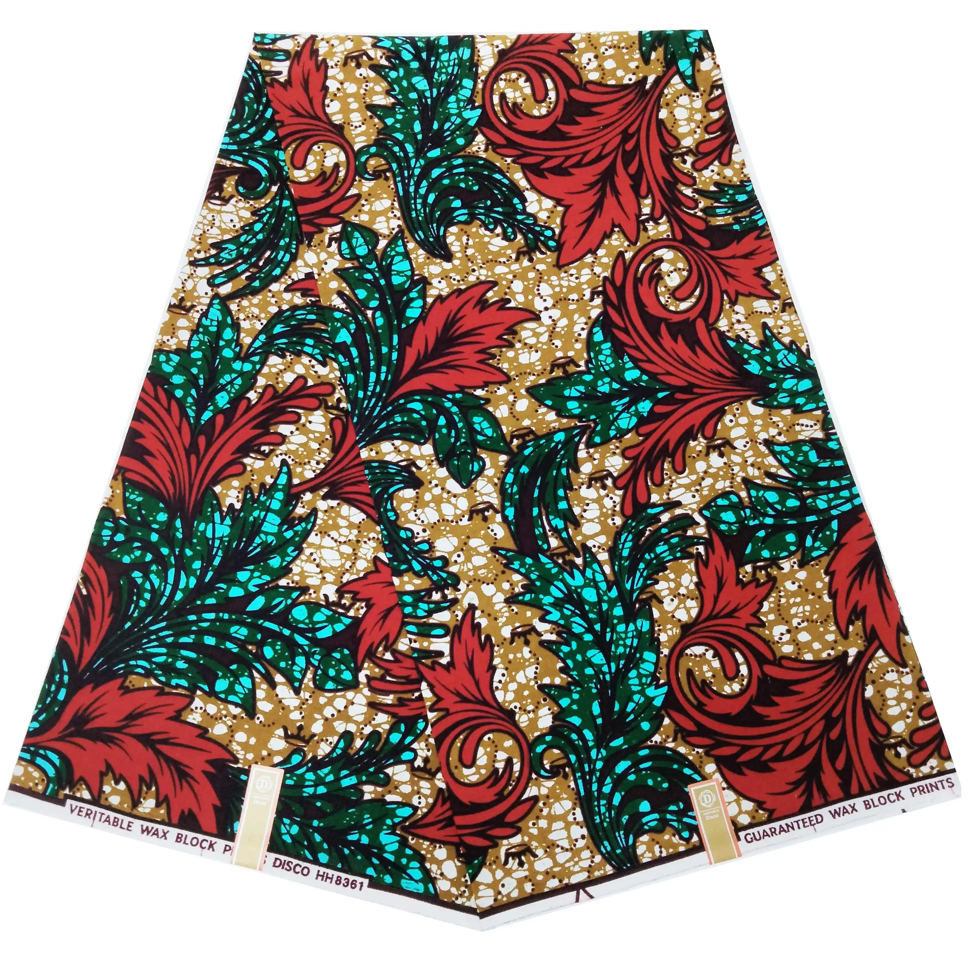 

Veritable Dutch Super-W Guaranteed Super Real Wax Print Fabric Hollandais Pagne Africa Dress 100% Cotton Wax Pagne Tissu VLS254