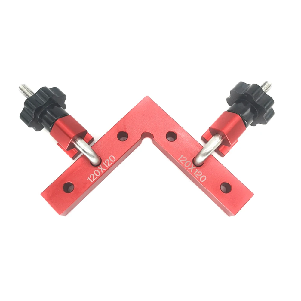 

Woodworking Right-angle Ruler Set 90 Degrees L-Shaped Fixture Positioning Clamps Splicing Board Positioning Ruler