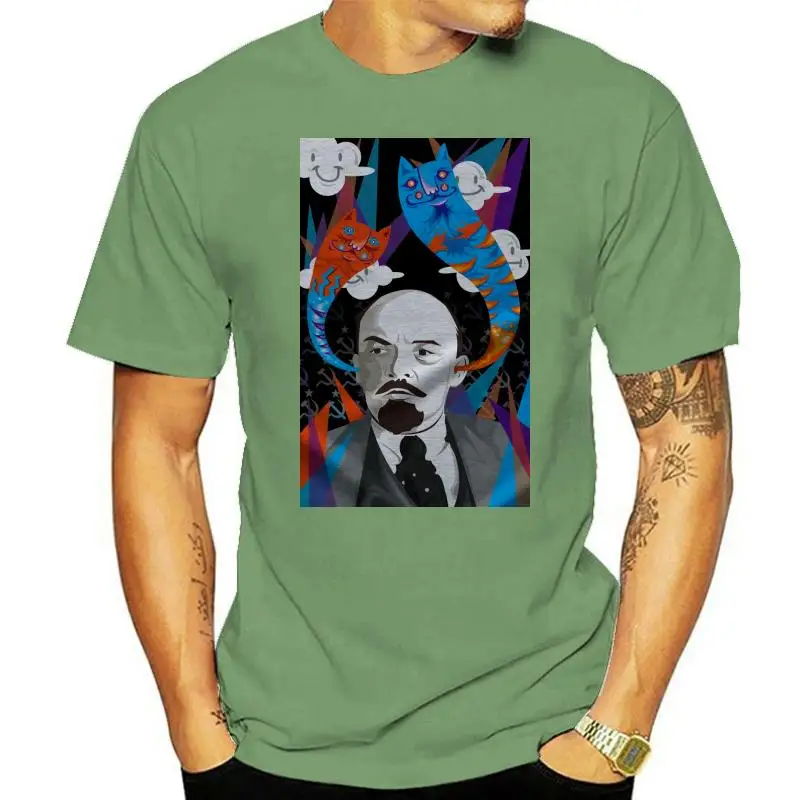 

Men t shirt Castro Guevara Lenin Communist Parties Printed Fashion Cartoon t-shirt women