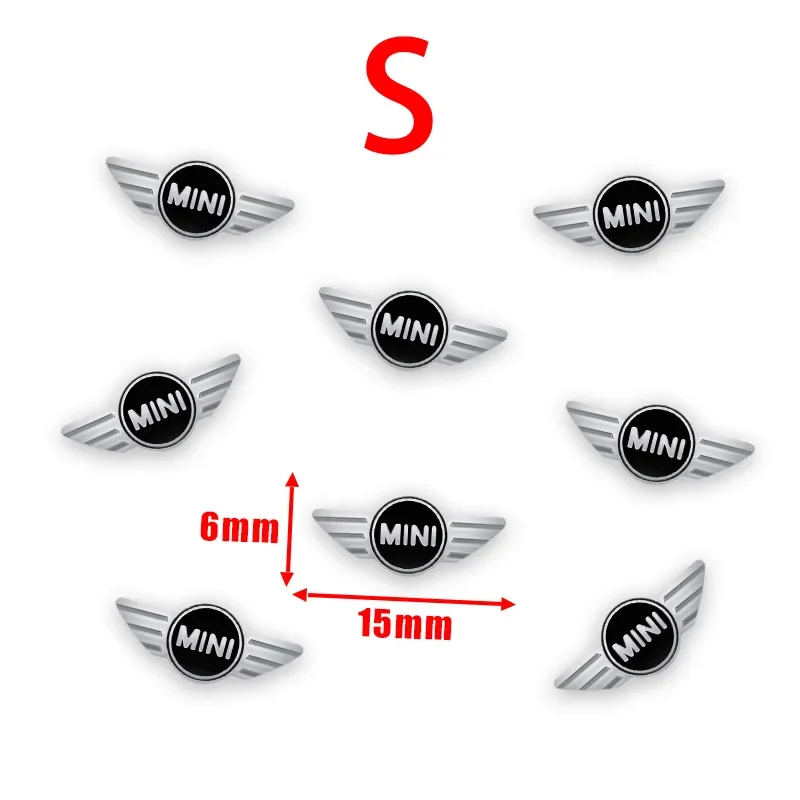 

5/10 шт. автомобильный ключ, значок, чехол для дистанционного брелока, эмблема, сменные наклейки для MINI Cooper One JCW R56 R55 R60 Countryman