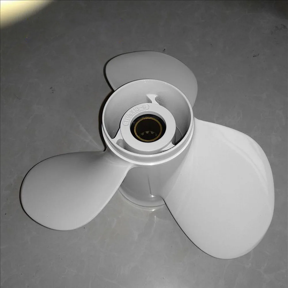 Алюминиевый пропеллер 13 слотов для Yamaha Hidea Parsun Seehorse Zhongfa 2-тактные подвесные