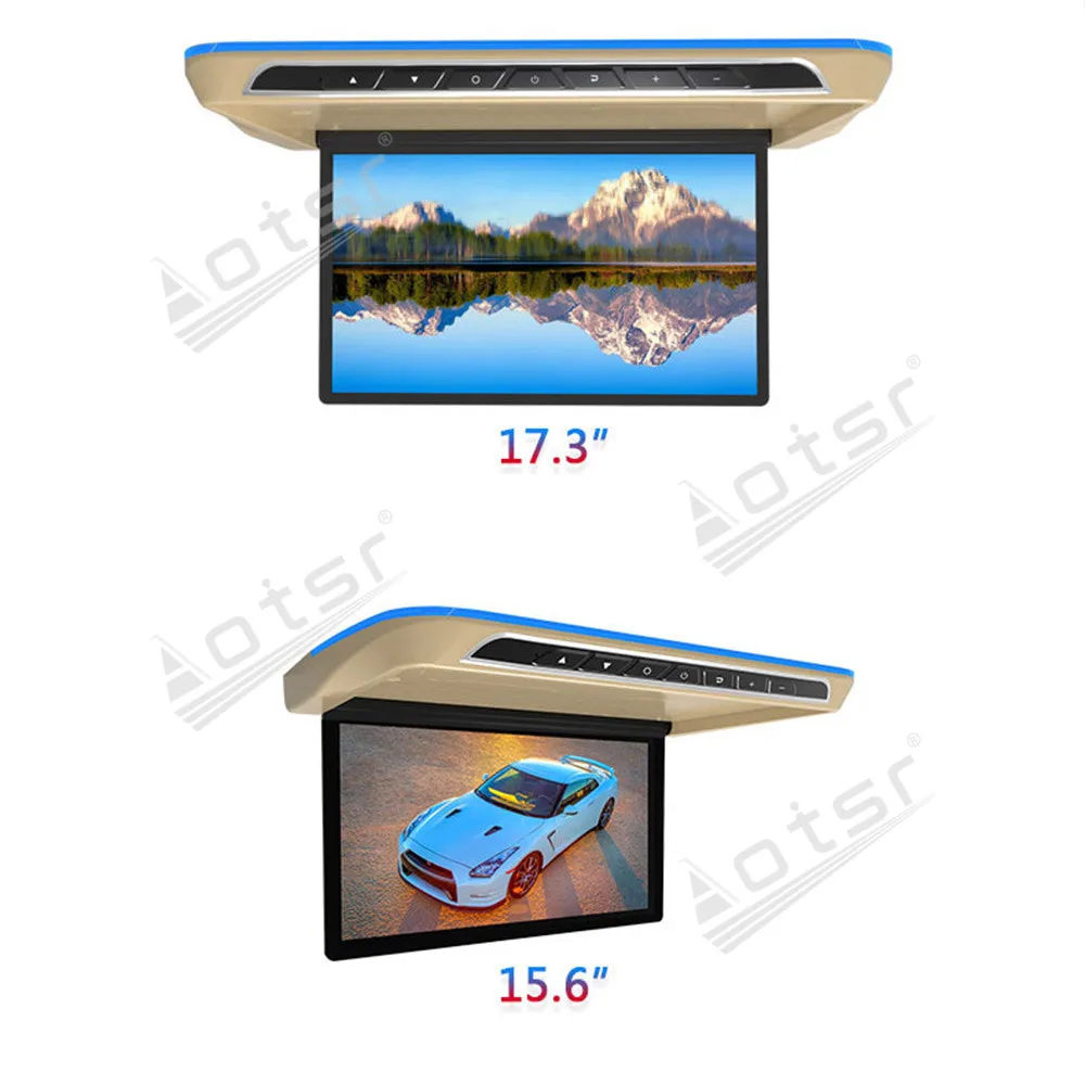 Потолочный ТВ-монитор HD для Toyota Sienna 1080P видеоплеер с креплением на крышу