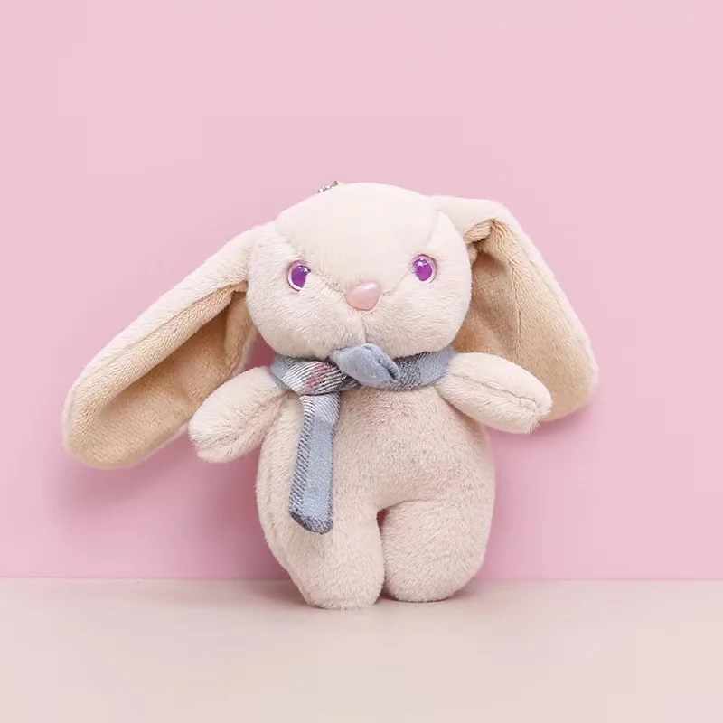 

15CM Plush Toy Plush Rabbit Doll Tote Pendant Decoration Children's Holiday Gift Cartoon Key Ring Plush Animal Cute Rabbit Toys