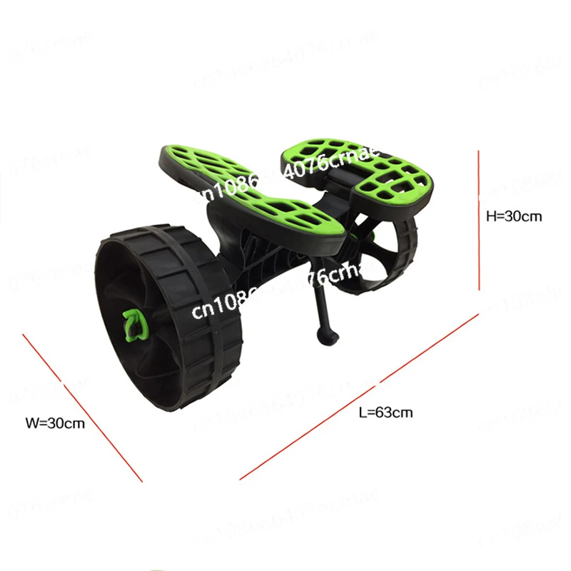 2-колесная тележка для каноэ лодки пластиковая Одиночная пляжа маленькая рыбалки