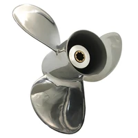 boat propeller 9 14x11 for honda 10hp 20hp 3 blades stainless steel prop ss 8 tooth rh oem no 58133 zv4 011ah 9 25x11