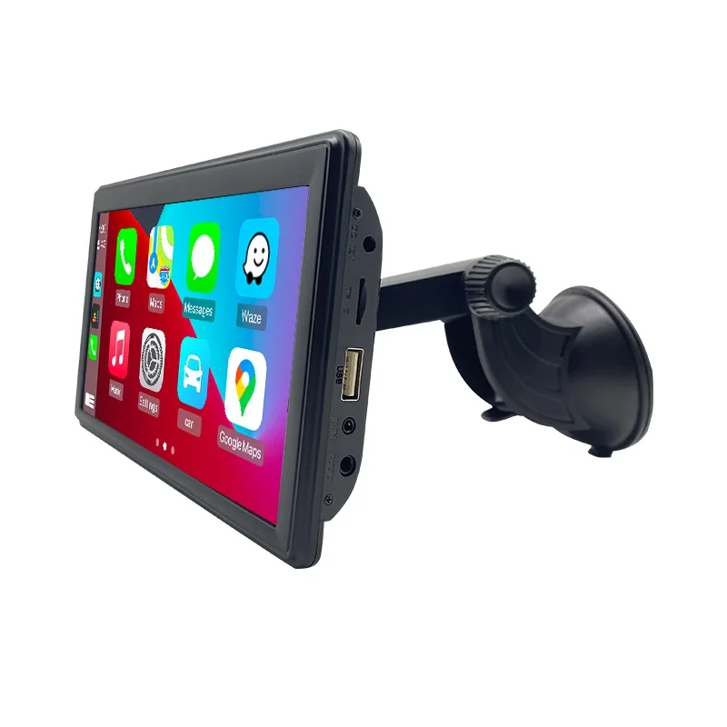 portable car radio wireless carplay android auto 7inch touch screen fm radio no installation stereo receiver 1din 2din car radio free global shipping
