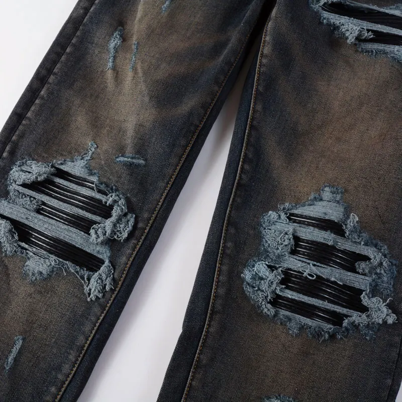 Рисунок 3 - Джинсы мужские Стрейчевые в стиле ретро