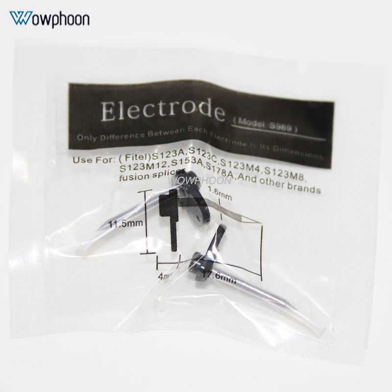 S178 S178A S178A V2 S153 S123 Fiber Fusion Splicer Electrode S969 Splicing Machine Electrodes