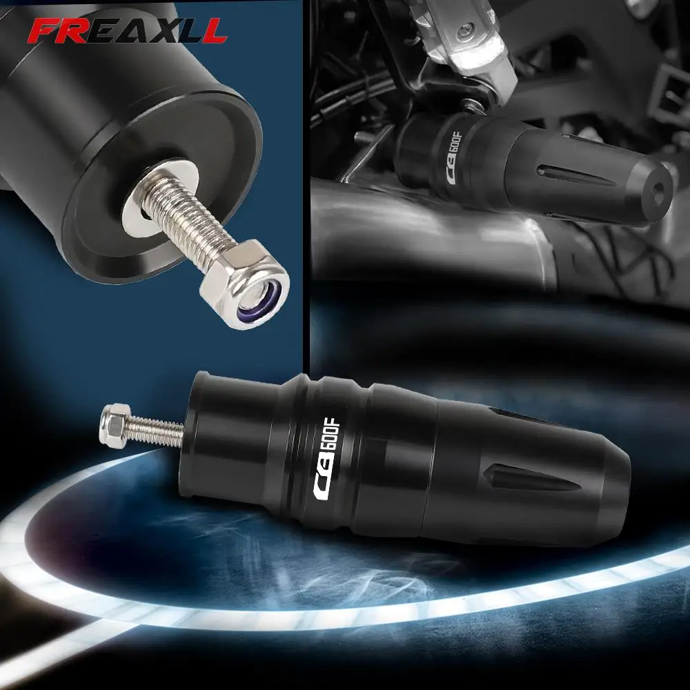 

For Honda CB600F / CB650F Hornet 2007-2013 2008 2009 2010 2011 2012 Motorcycle CNC Exhaust Slider Crash Protector Accessories