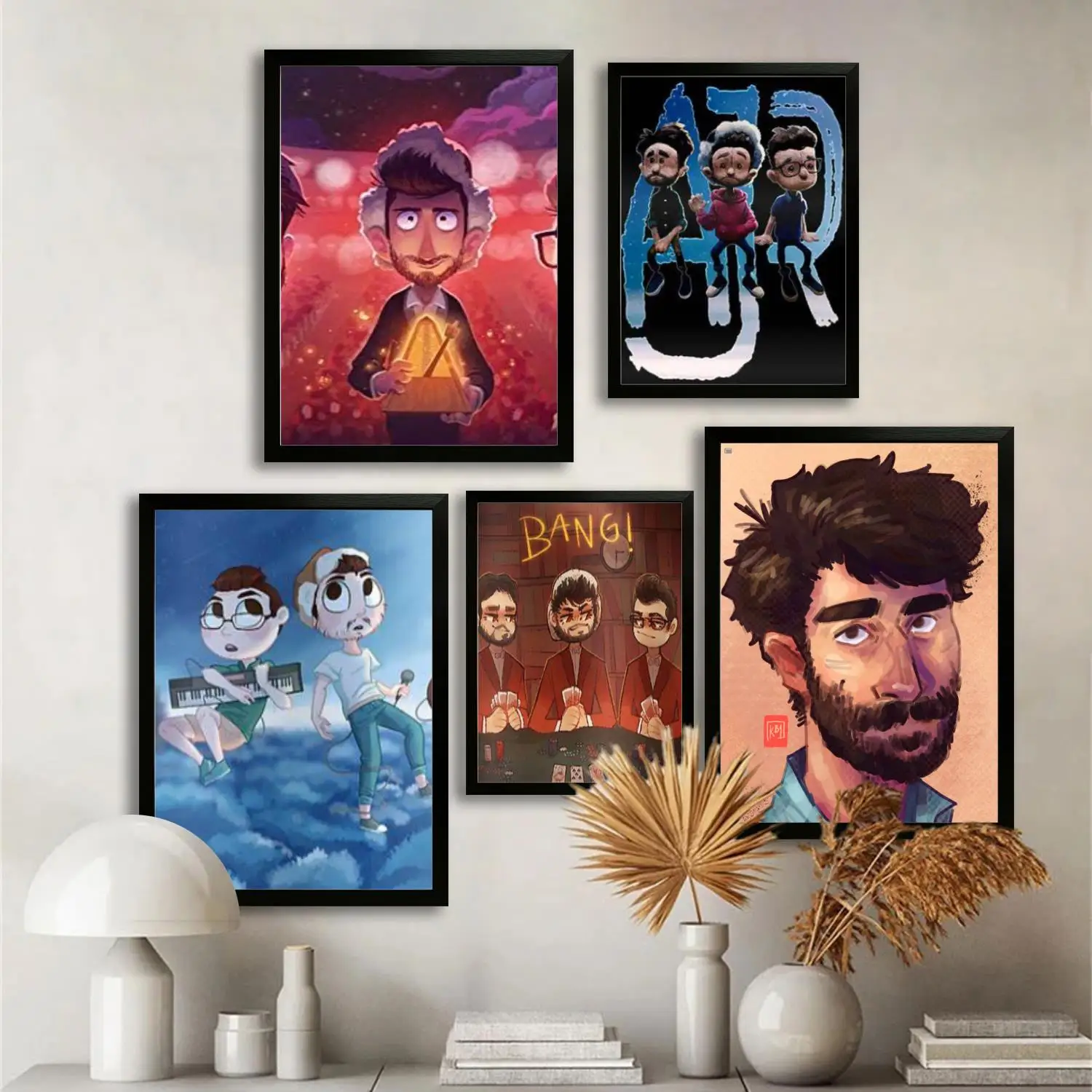 Картина на холсте ajr Neotheater и настенное искусство печать с изображением