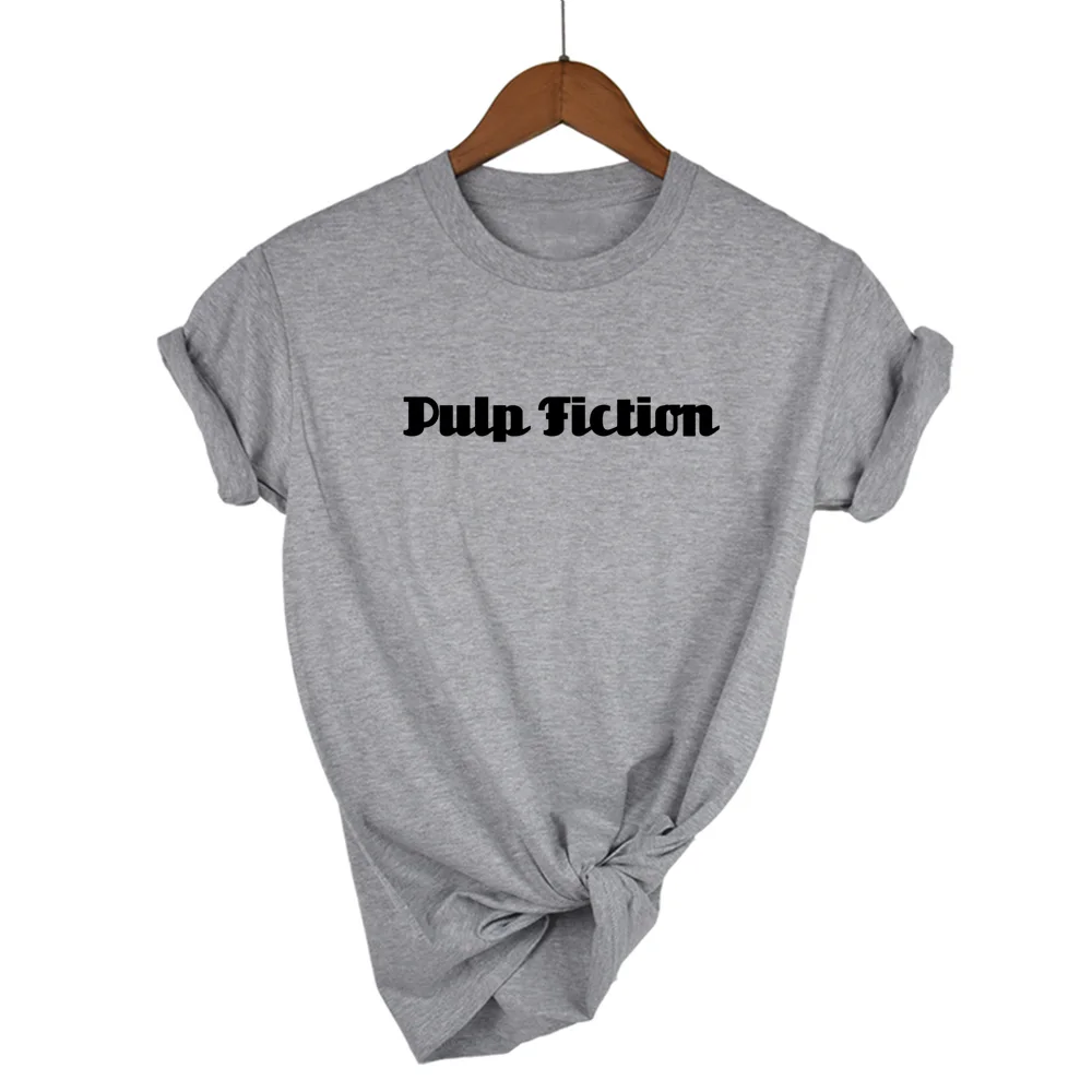 Новая женская футболка из фильма Криминальное чтиво Harajuku Ullzang 90-х годов корейская