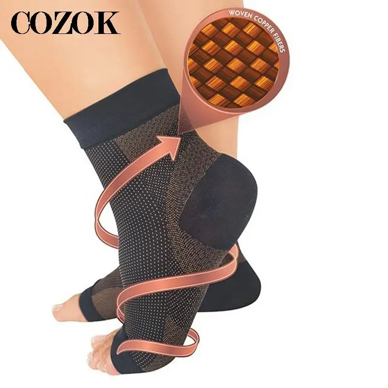 S-XL Foot Angel Anti Fatigue Outerdoor Men Ankle Socks Set Compression Breatheable Sleeve Brace Support Women Sports Sock Women