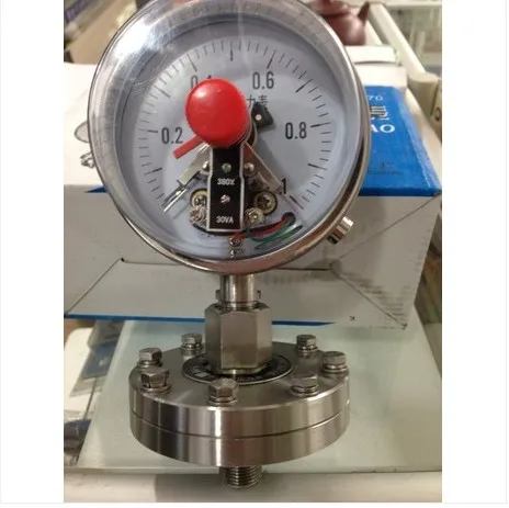 

Фланцевый ударопрочный электрический датчик давления диафрагмы из нержавеющей стали 1/1, 6/4 МПа