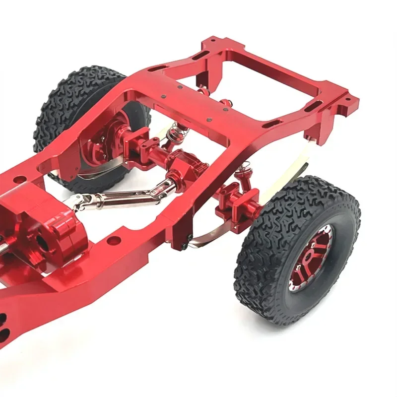 Фото Цельнометаллическая рама шасси RC CAR для 1/12 MN78 MN82 LC79 MN168 Комплект металлических деталей для обновления Радиоуправляемая модель Гусеничный автомобиль Грузовик Багги Трюги №5