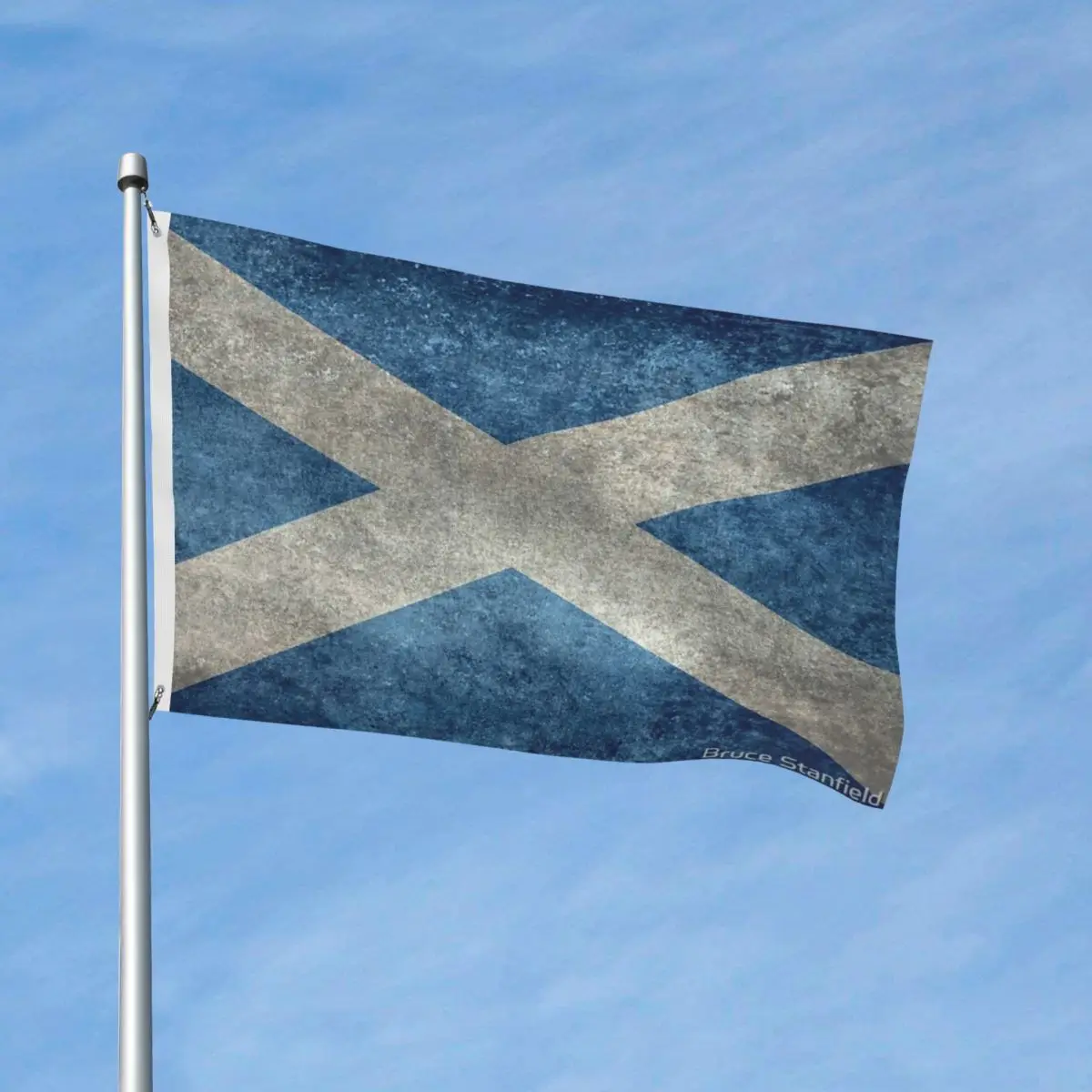

Flag Of Scotland Flag Decor Vintage Decorative Fade Resistant Drapey Bright