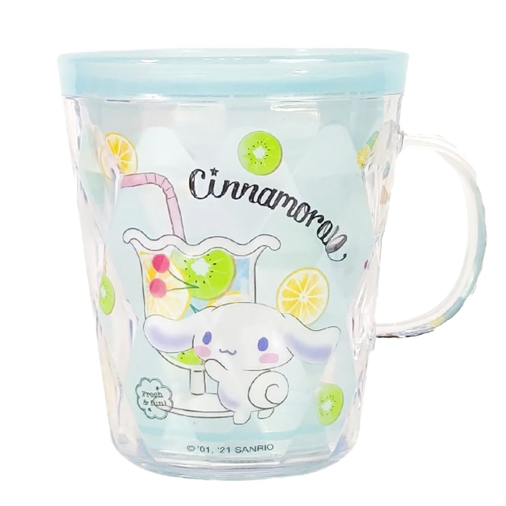 

260Ml Cartoon Anime Cinnamoroll My Melody Purin Dog Ice Drinks Bathroom Tumblers Plastic Mouthwash Cup Toothbrush Cup Toy Gift