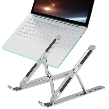 Foldable Laptop Stand Adjustable Notebook Stand Portable Laptop Holder Tablet Stand Computer Desktop Stand Laptop Accessories 1