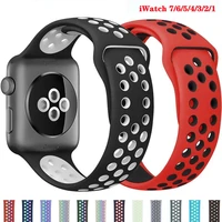 apple watch series 7 accessories 45mm strap sport smart watch strap for iwatch 6 5 4 3 2 1 watchband 44mm 42mm 41mm 40mm 38mm
