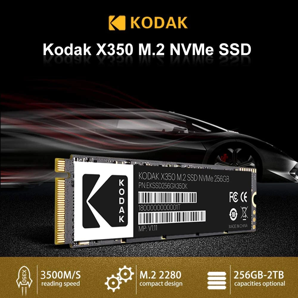 Твердотельный накопитель Kodak ssd m2 nvme PCIe 1 ТБ 256 ГБ 512 внутренний жесткий диск M.2 2280