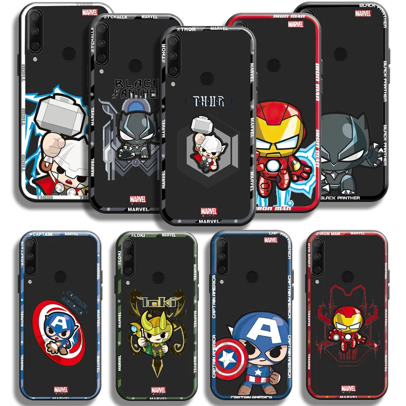 

Avengers Iron Man For Huawei Honor 9X 8X 7X Pro Case For Honor 10X Lite Phone Case Carcasa Soft Liquid Silicon Silicone Cover
