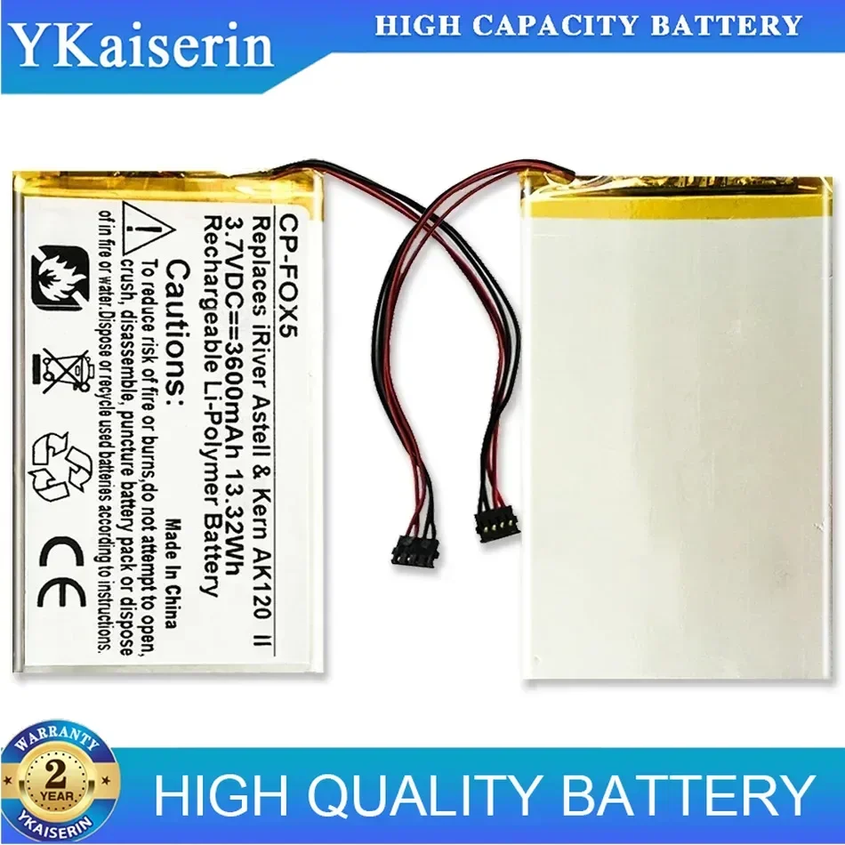 Сменный аккумулятор 3500 мАч для FIIO X1 X3 X5 X7 II динамик музыкальный плеер