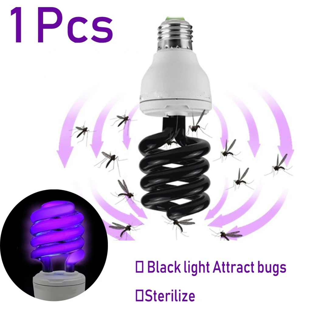 

E27 Screw Bulb UV Lamp 365nm Wavelength Air Cleaner Eliminator Air Freshing Device 40W