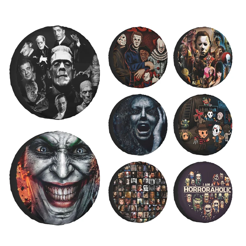 

Baddies Legends Alien Ripley Space Horror Movie Tire Cover Wheel Protectors Weatherproof Universal for Jeep Trailer RV SUV