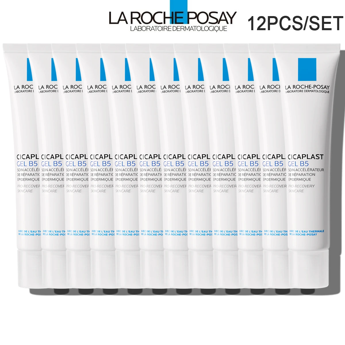 

12PCS La Roche Posay CICAPLAST GEL B5 EPIDERMAL Pro RECOVERY SKINCARE 40ml Face Cream For All Skin Types Vitamin B5 soothing
