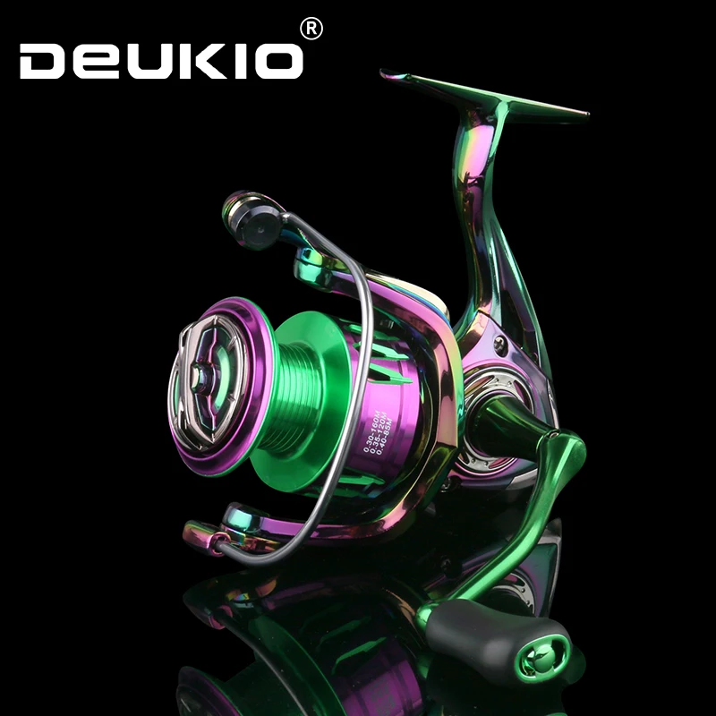 

Катушка рыболовная DEUKIO RB 2000-7000, 3 + 1 шарикоподшипник