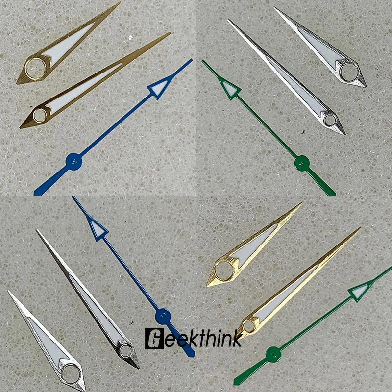 Запчасти для ремонта часов зеленые светящиеся циферблаты NH35 NH36 4R 7S часовой