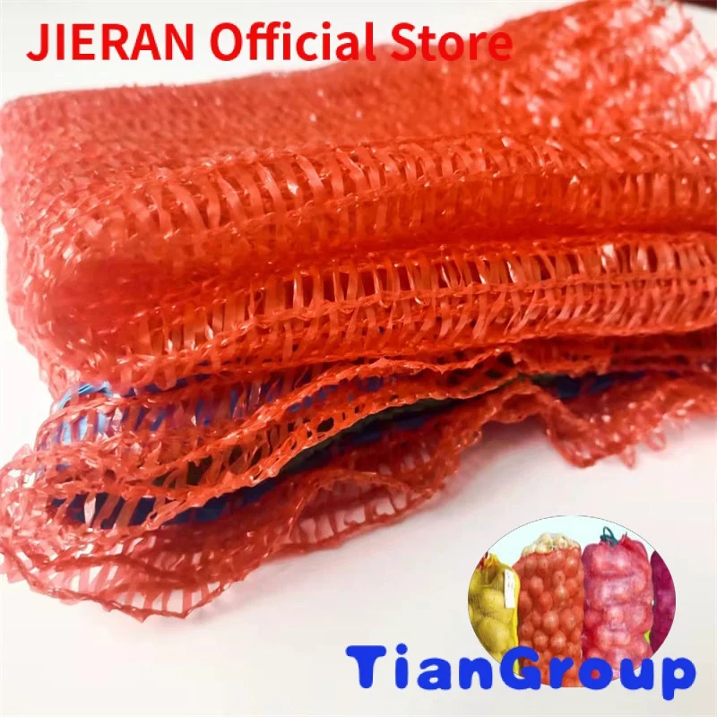 

Fruit Net Bag Knitted Lemon Plastic Mesh Packing Bags For Vegetable Polyethylene Mesh Bag