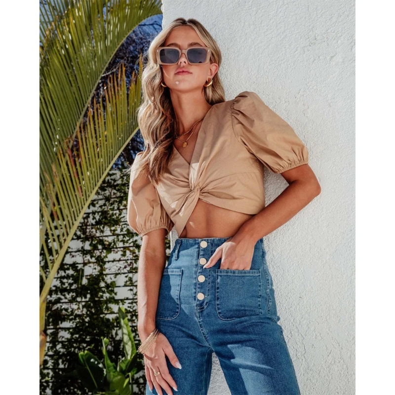 

Женские широкие мешковатые джинсы с высокой талией, джинсы-бойфренды с карманами, джинсовые брюки, Прямая доставка