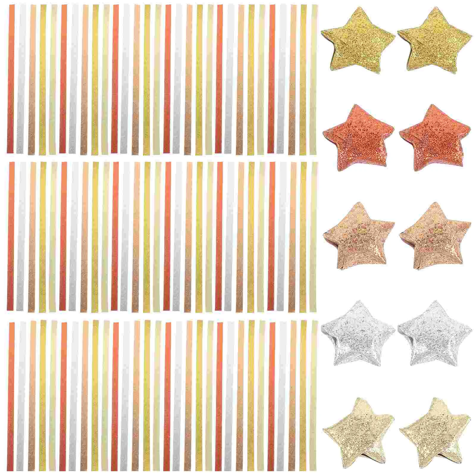 

Оригами, Яркие полоски, 5 цветов в ассортименте, Звездные бумажные полоски, блестящие бумажные полоски для украшения оригами