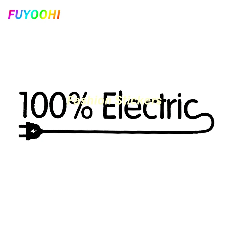 

Внешние/защитные модные наклейки FUYOOHI 100%, виниловая наклейка на электрический автомобиль, велосипед, скутер, забавная Наклейка на окно автомобиля, бампер, Виниловая наклейка из ПВХ