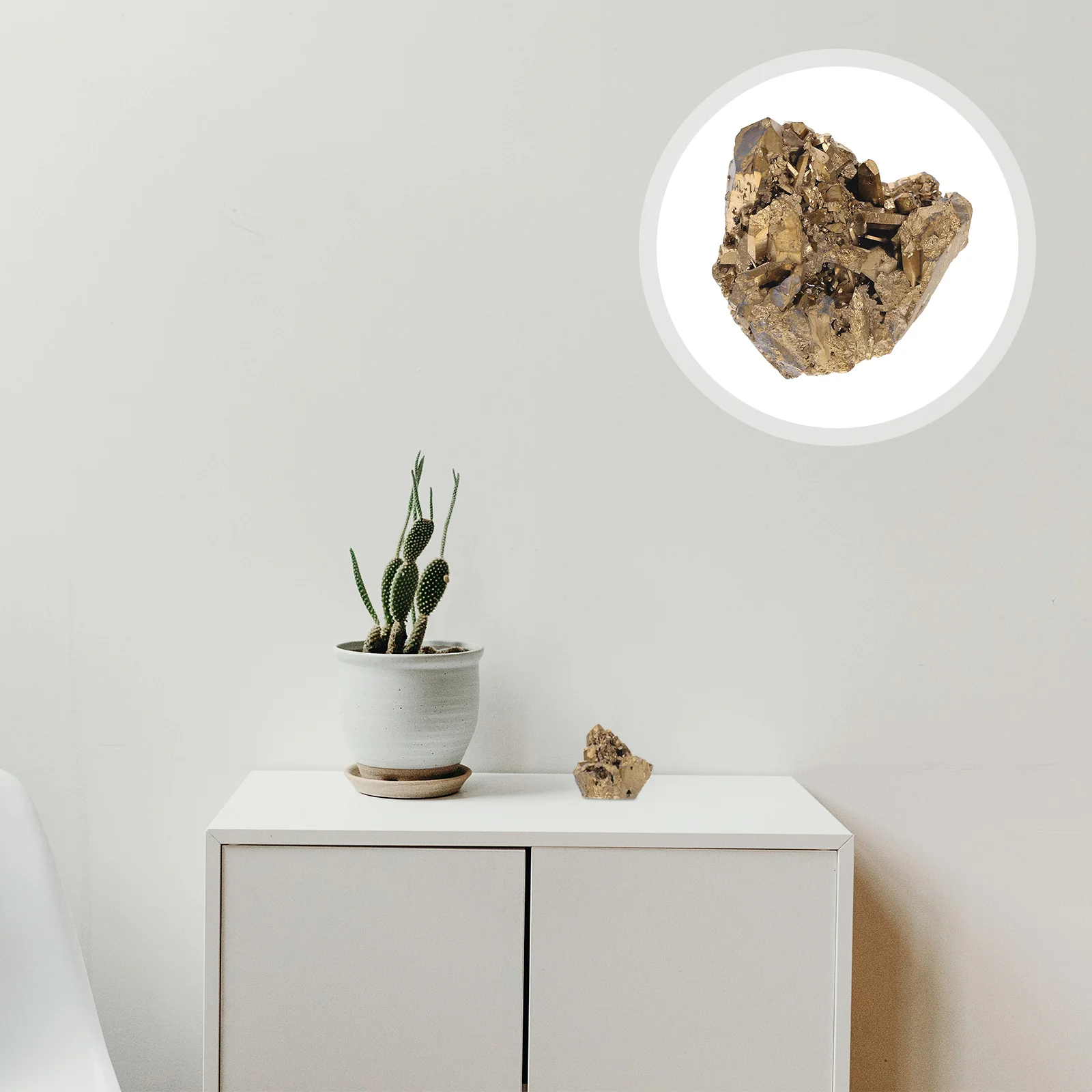 

Irregular Crystal Adorn Crystal Desktop Decorative Crystal Cluster Ornament