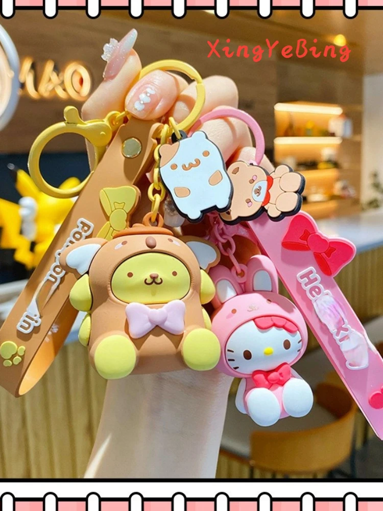 

Cartoon Cat Doll Key Chain Cute Creative Car Cartoon Key Pendant Doll Bag Pendant Key Chain
