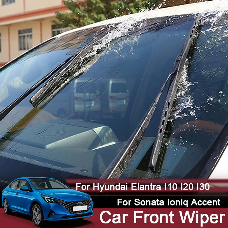 Резиновая щетка стеклоочистителя переднего стекла для Hyundai Veloster Sonata Elantra Avante Accent