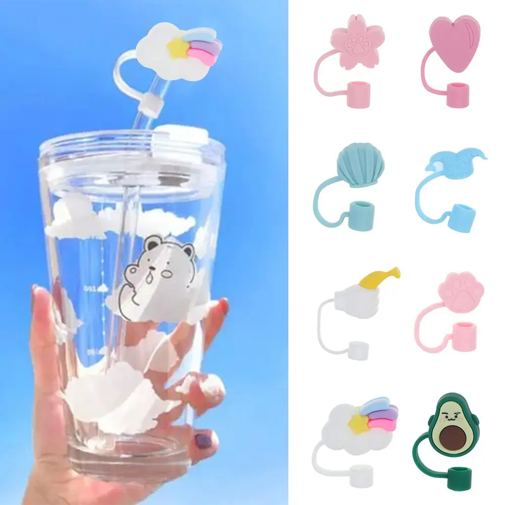 1 шт. креативные наконечники из соломы брызгозащищенная Крышка для питьевой пыли