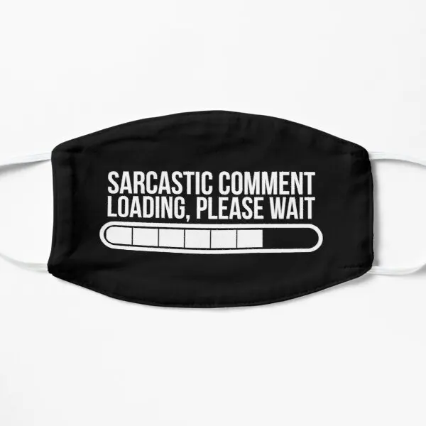 

Sarcastic Comment Flat Printing Face Mask Mouth Accessories Windproof Cute Sport Washable Pattern Haze Cotton Health Reusable