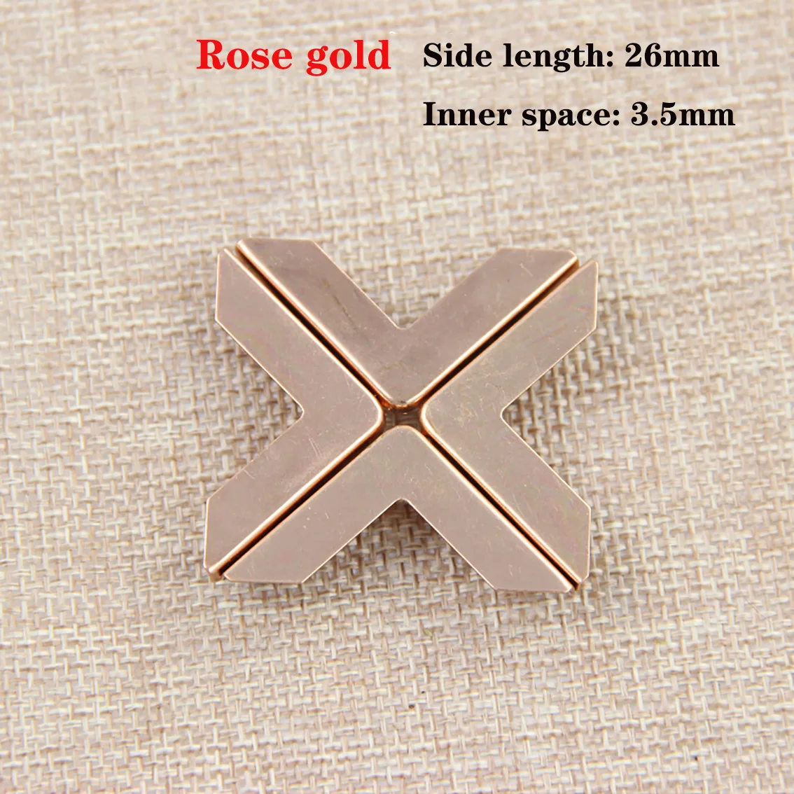 

10Pcs Iron Metal Corner Protector 26mm DIY Book Scrapbooking Album Menu Folder Protection Cover Anti-Collision Accessories