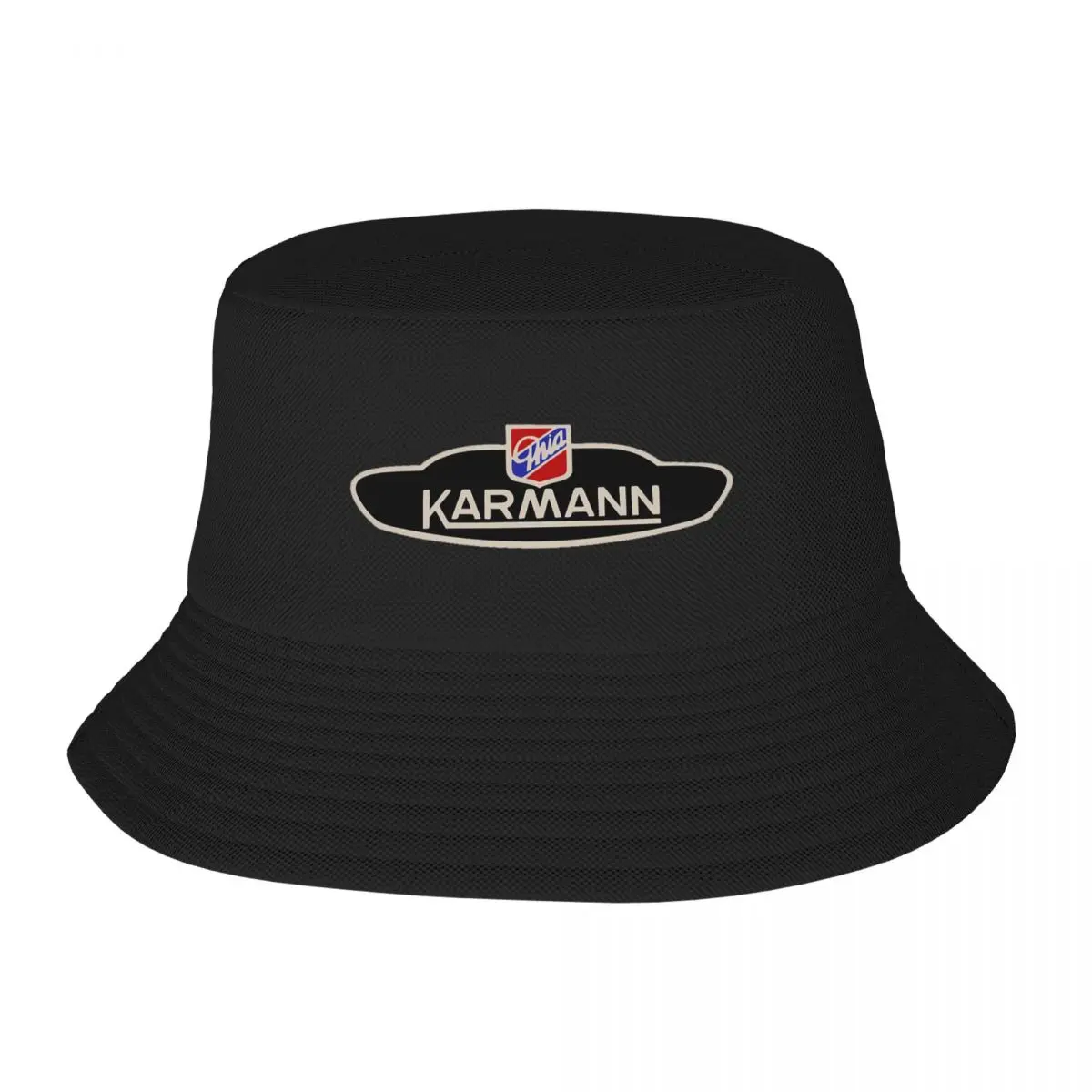

Karmann Ghia Emblem Bucket Hats Panama Hat Children Bob Hats Fashion Fisherman Hats Summer Beach Fishing Unisex Caps