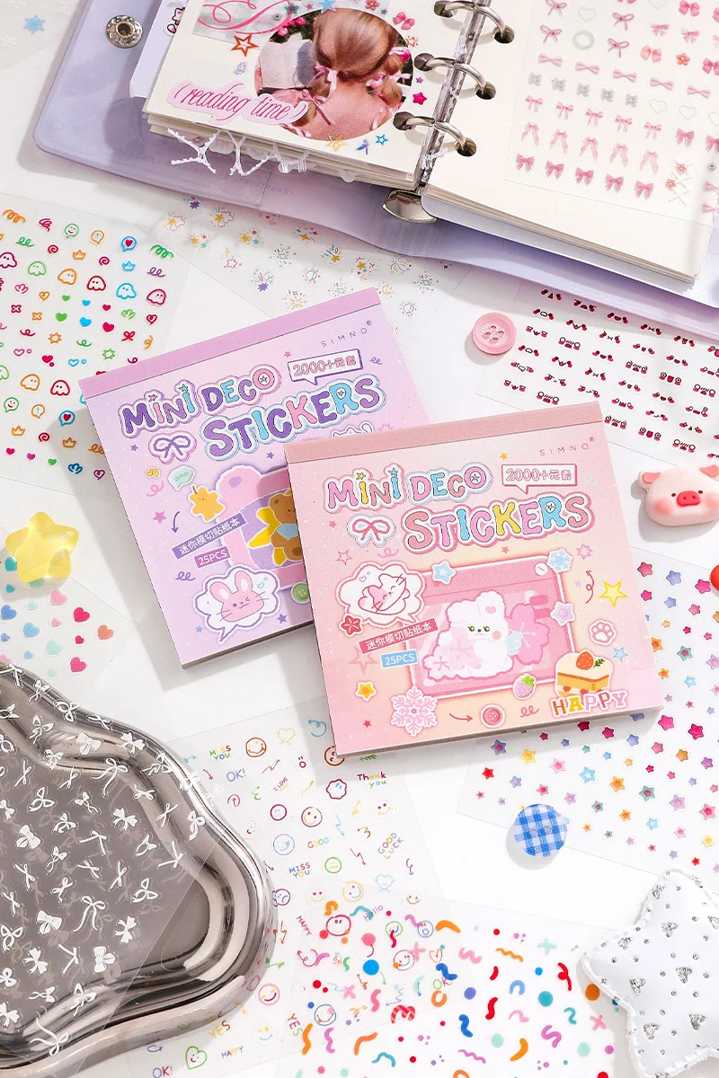 

Набор мини-наклеек Kawaii 25 листов