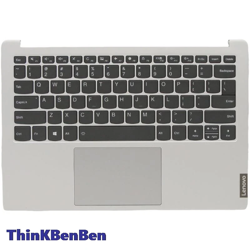 Американская английская Серебряная клавиатура верхний корпус Подставка для рук