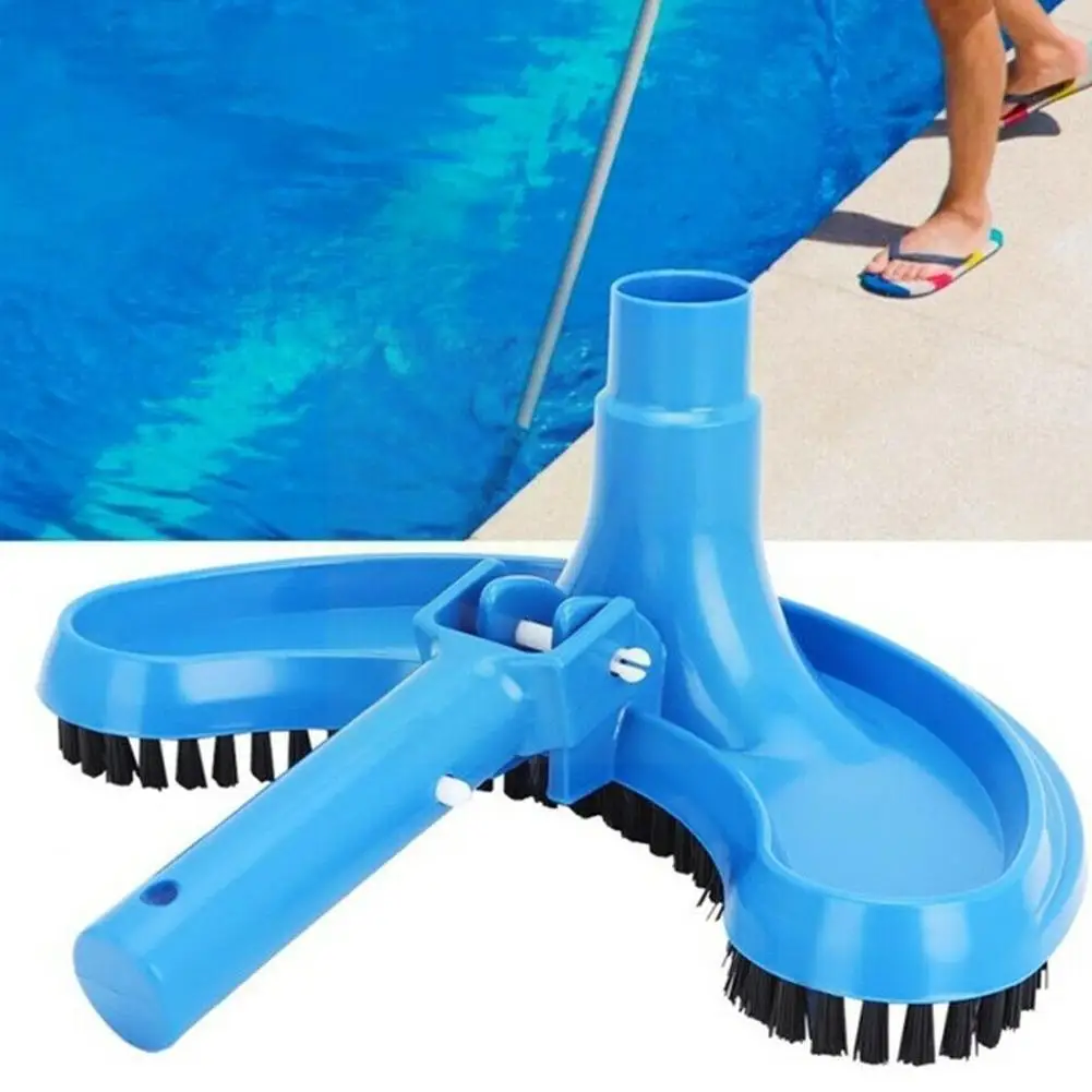 

Cleaner Pool Suction Brush Head Vacuum Head Brush Moon Curved Pool Vacuum Swimming Flexible Half Cleaner Tool Cleaning Hea V9R8