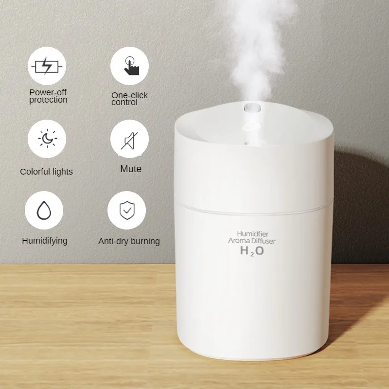 

USB 220ml Humidifier Aroma Diffuser Perfumes Sprayer Humidificadores Portable Home Appliance Electric Desktop Car Home Difusor