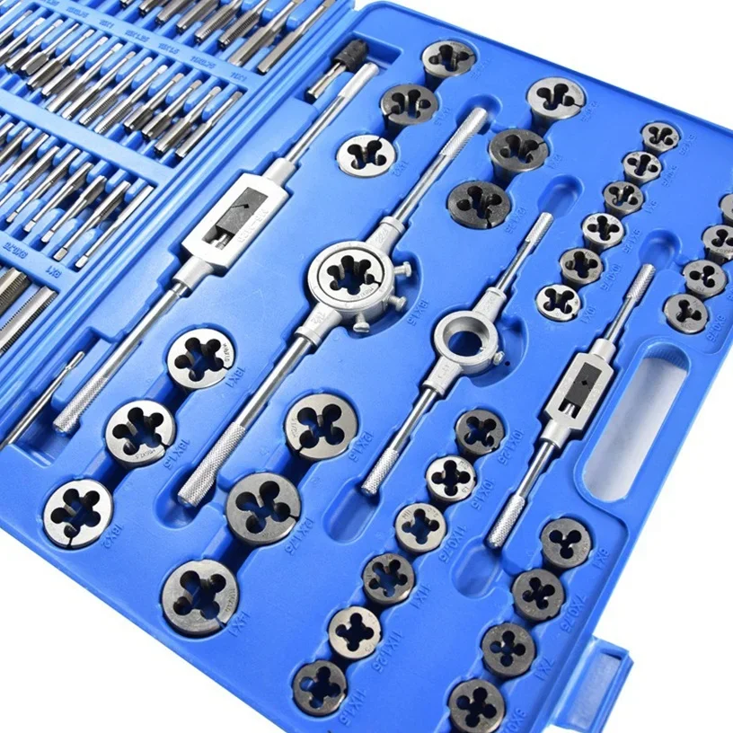 Набор метчиков и штампов из 110 шт. набор метрических матриц резьбонарезных