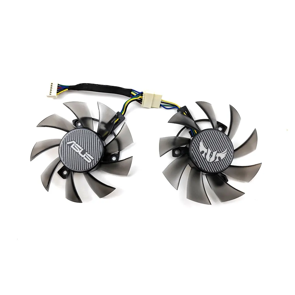 Оригинальный вентилятор видеокарты 75 мм 6PIN FD8015U12S T129215BU для ASUS TUF Gaming GTX 1650 1660 Super RTX