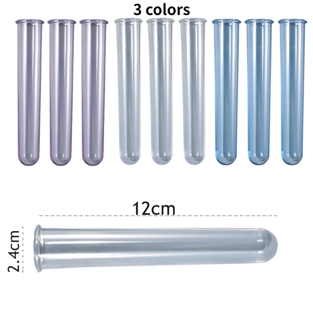 3/5/10 шт. акриловые пробирки для растений