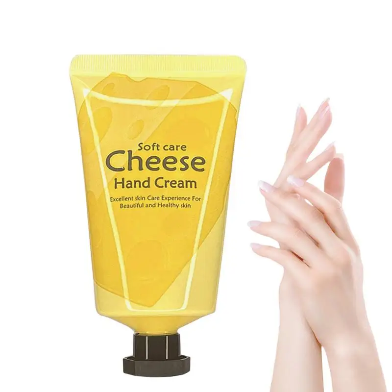 

Hand Moisturizer Lotion Cheese Extracts Dry Skin Moisturizer 50ml Hydrating Cheese Hand Cream Portable Hand Moisturizer lotion